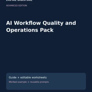 AI Workflow Quality and Operations Pack cover
