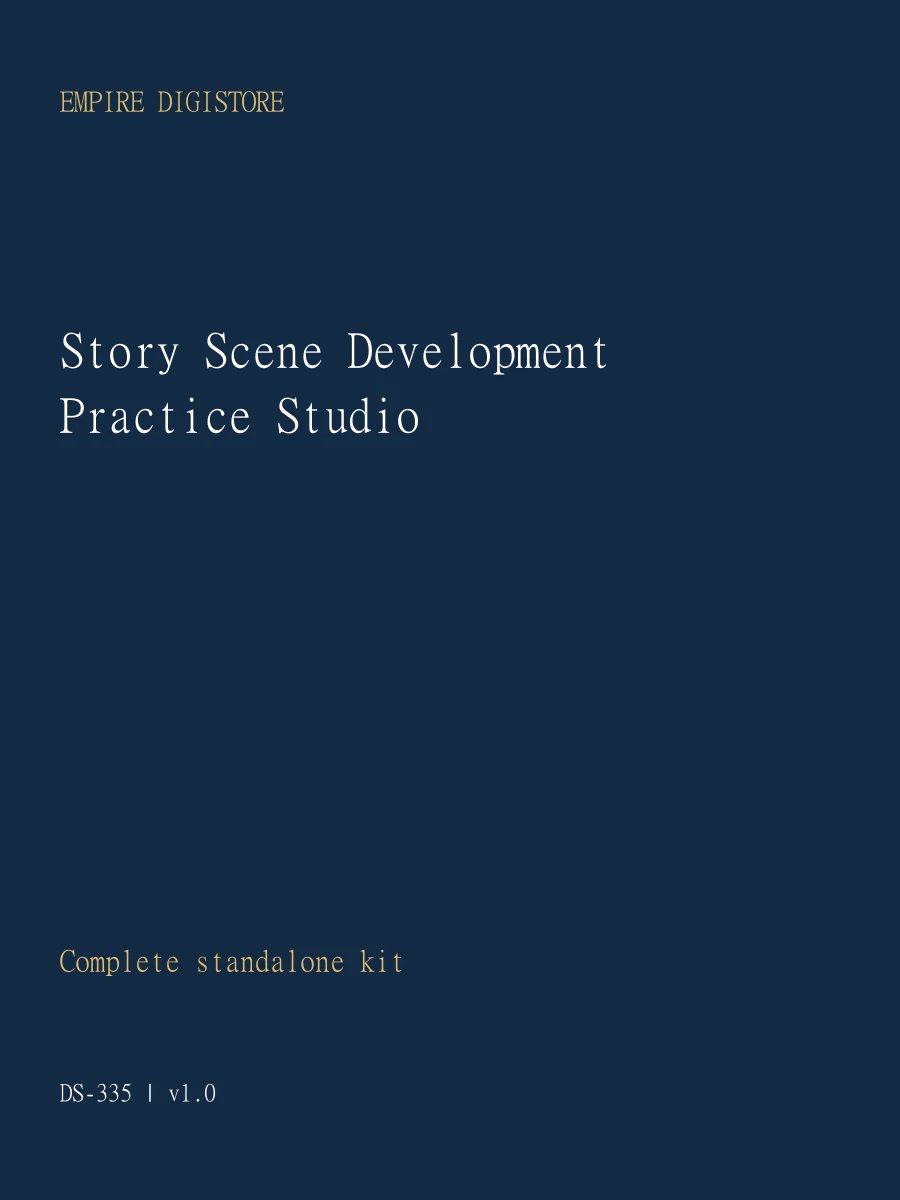 Story Scene Development Practice Studio cover